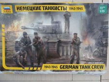 Maquette 1/35 ZVEZDA Ref 3614 German Tank Crew