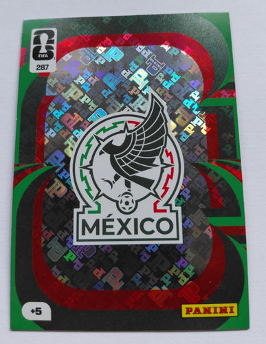 Panini emblème mexique holo - mexique,