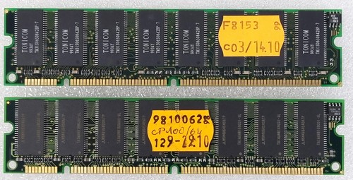 Barrette mémoire sdram - , (x2)