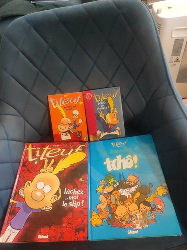 Lot bds titeuf aux - 4,