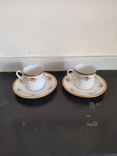 Paire tasse porcelaine - tasse,