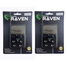 2 Kit plaquettes frein Av et