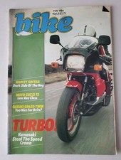 1984 BIKE MOTORCYCLE MAGAZINE TURBO KAWASAKI ZX Z750 SHOVEL MOTO GUZZI GR 650