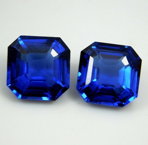 Paire pierres précieuses - de,