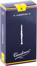 boite 10 anches CLARINETTE MIb VANDOREN TRADITIONNELLES CR 114 - force 4