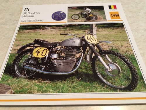Carte moto 500 grand prix - fn,
