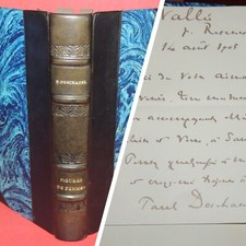 BILLET AUTOGRAPHE DE PAUL