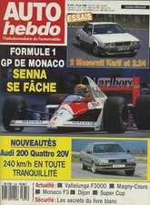 Auto hebdo 675 - auto, 10/05/1989