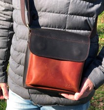 Sac à main pour homme en cuir