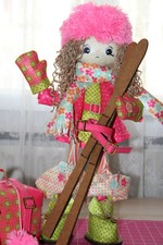 Poupée tissu fait - tissu,