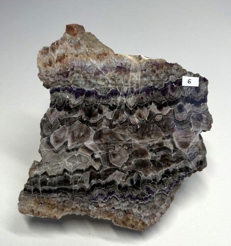 Agate améthysée auvergne - améthysée,