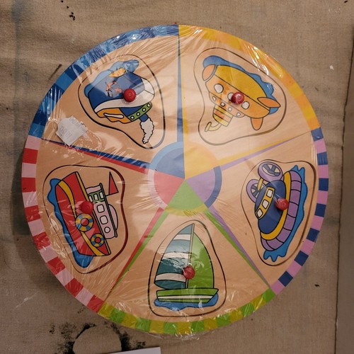 Puzzle bois éducatif pour - en,