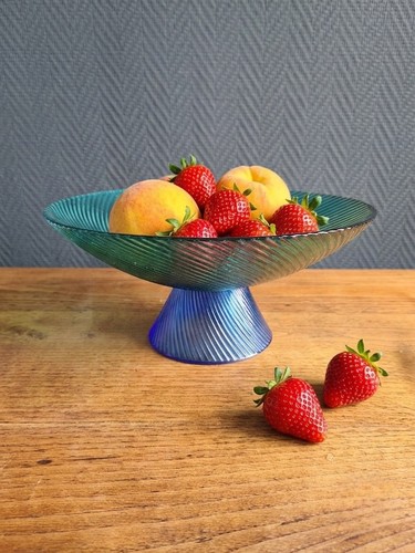 Coupe fruits verre vintage - verre,