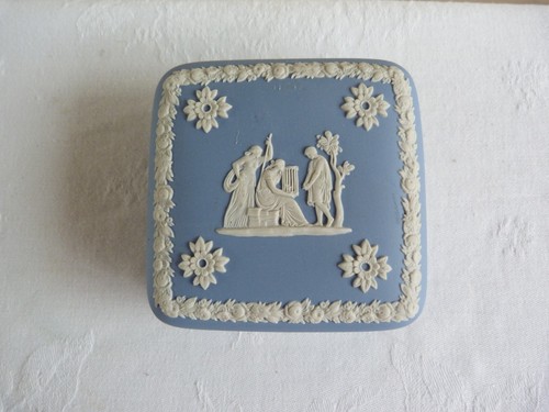 Boîte carrée wedgwood - boîte,