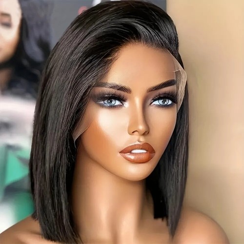 Human hair bob - human, wig