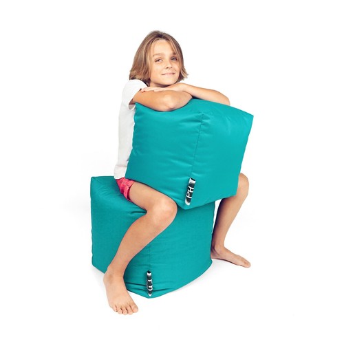 Cube siège pouf coussin - cube, de