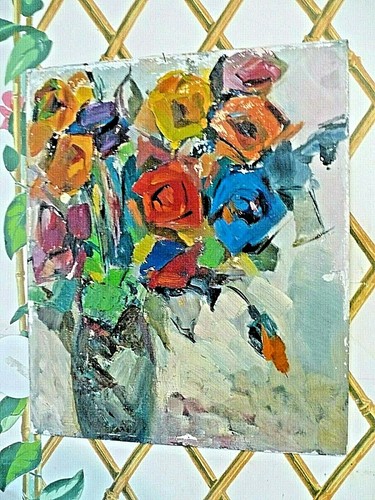 Tableau bouquet fleurs des - de,
