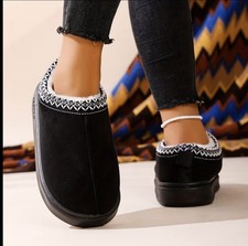 Chaussons Confortable Noir -