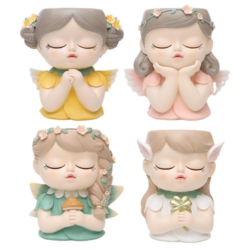 Pot fleurs fille - pot,