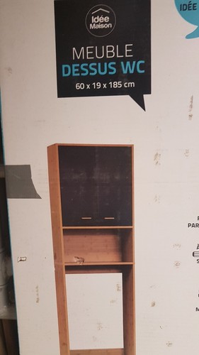 Meuble étagère toilette - meuble,