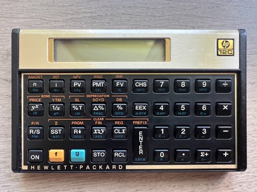 Hewlett packard 12c - hewlett,