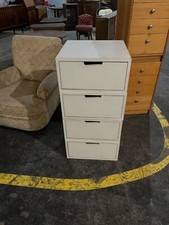 PA 158 B Casiers de rangement Laqué Blanc (4) Bien Lire La Description Svp