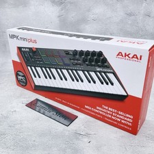 AKAI Professional MPK mini plus USB MIDI Compact Keyboard 37-key Controller BK