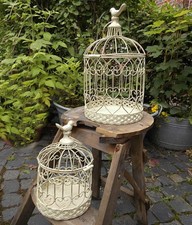 LOT DE 2 CAGES DÉCO CAGE A