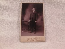 PHOTO CDV - young man clique F BARTHE DECAZEVILLE REF/PH098