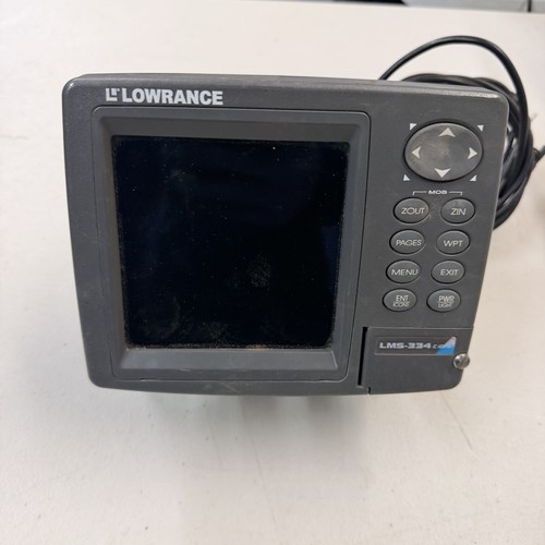 Lowrance lms 334c - igps, fish
