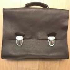 Antique Bag ❤️ School Bag - 1940s - Genuine Leather Old School Bag