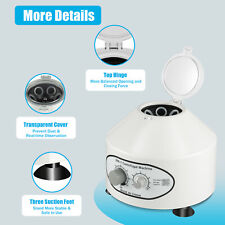 Centrifugeuse de Laboratoire Machine Centrifuge Médicale Rotor 4000 rpm