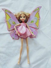 Poupée Winx club Glam Magic Enchantix Flora rainbow 2004 vintage ancien doll