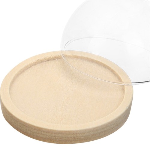 Pcs dome verre vitrines pour - verre,