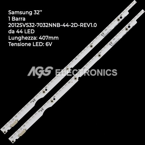 Barres led samsung - 44, tv
