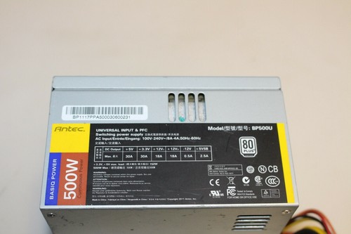 Alimentation antec bp500u 500w - antec,