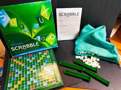 Jeu scrabble voyage mattel - jeu, de