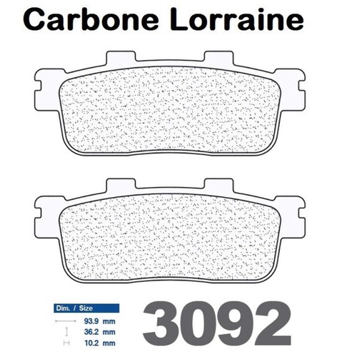 Plaquettes carbone lorraine - carbone, de