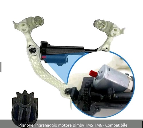 Engrenage moteur thermomix - moteur, tm5