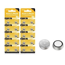 20Pcs AG4 Button Batteries SR626SW SR626 Cell Coin 177 377 376 626A LR66 LR626