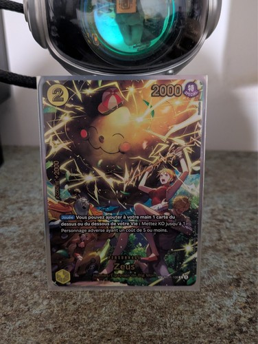 One piece card zeus - card,