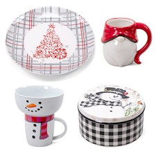 Vaisselle Porcelaine Noël