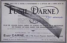 ADVERTISEMENT DARNE THE RIFLE FIFTY YEAR ANNIVERSARY CREATION 1932 FRENCH AD