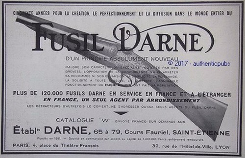 Publicite darne fusil - publicite, le