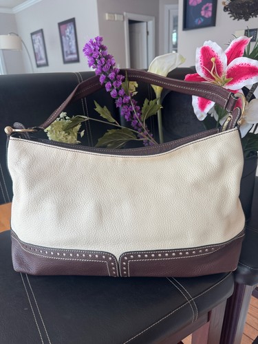 Lancel pebbled leather ivory - lancel,