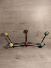 Antique 6 Ball Coat Rack - Hanger - Design 1950-1960 by Roger Féraud