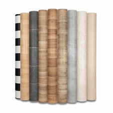 PVC Revêtement de Sol Vinyle Cv Couverture Atlantic Aspect Bois &amp; Tuiles-Optique