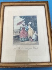 Cadre Gravure Rendez Vous Pour