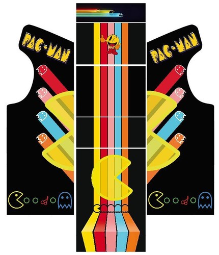 Stickers borne arcade mame ou - stickers,