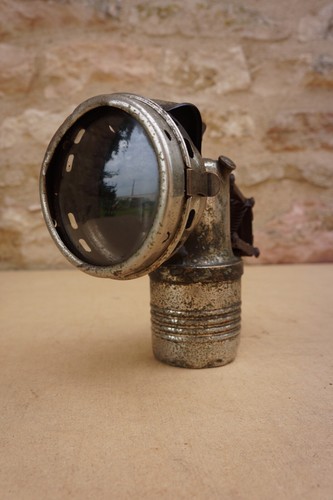 Ancienne lampe vélo moto à - ,